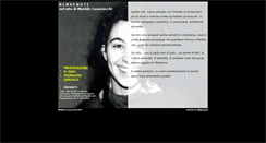 Desktop Screenshot of matildecavaciocchi.net